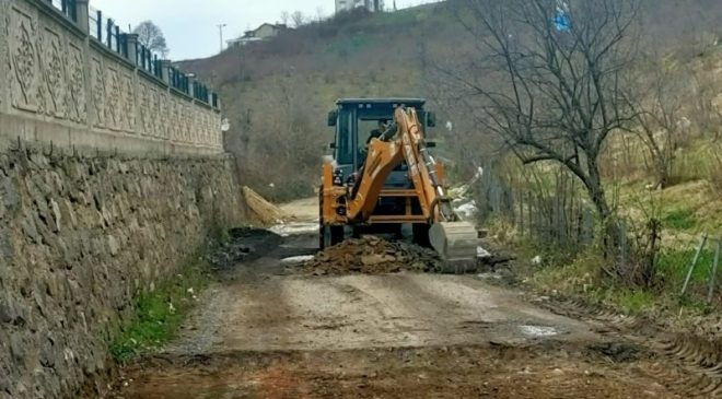 FATSA BELEDİYESİ KIRSALDA HİZMETE HIZ KESMEDEN DEVAM EDİYOR