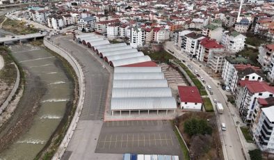 KARADENİZ’İN EN BÜYÜK PAZARINA EK ALAN YAPILIYOR